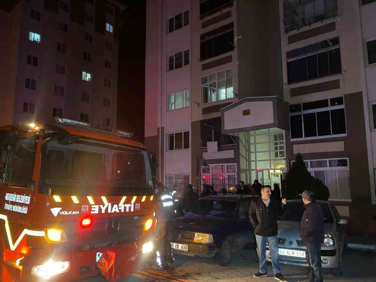 Nevşehir’de yangından 6 kişi zehirlendi