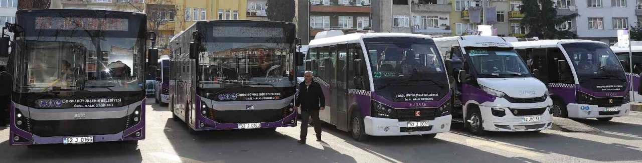Ordu’da toplu taşımada yüzde 48 öğrenci indirimi