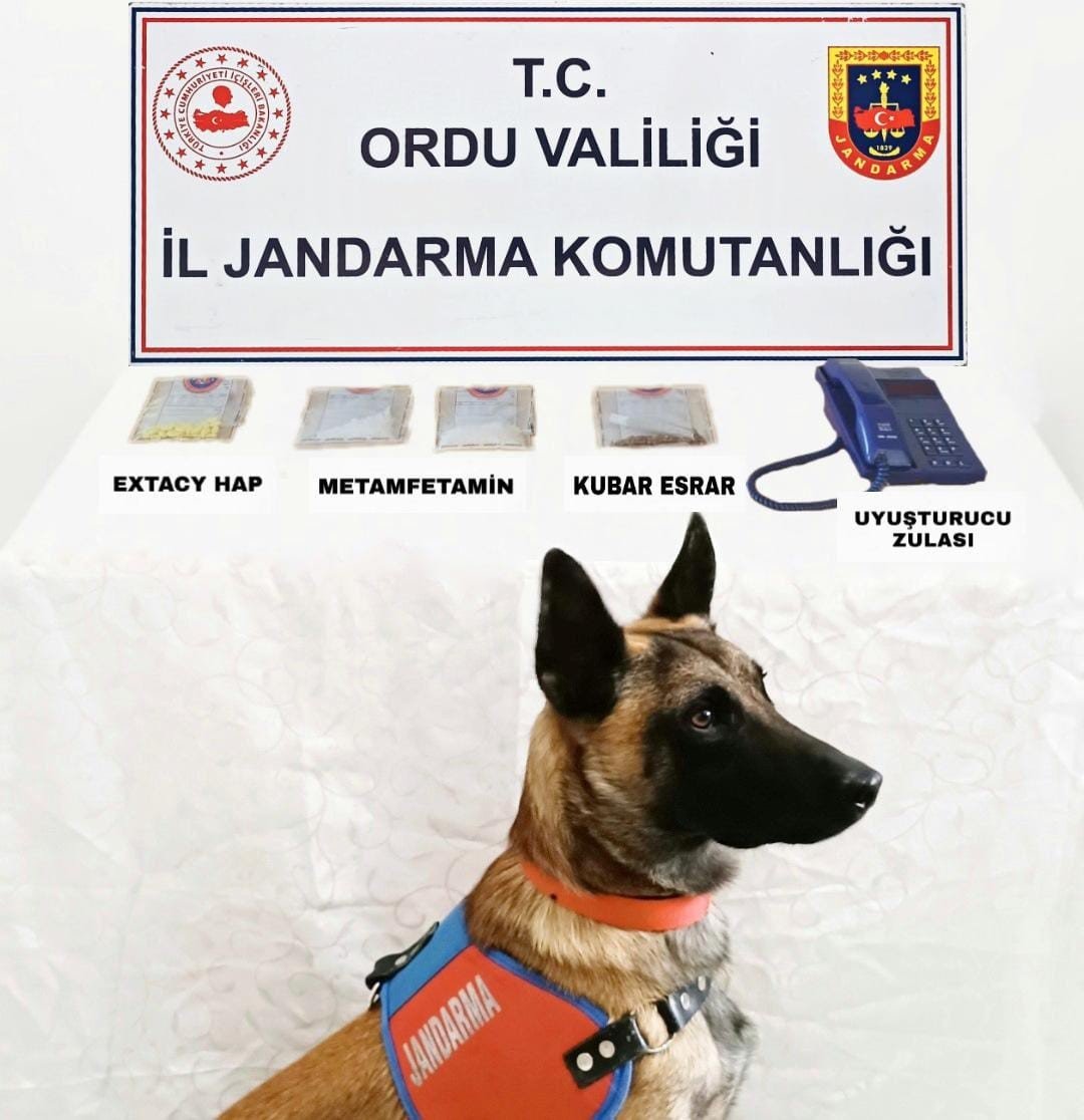 Sabit telefonu uyuşturucu zulası yapmışlar