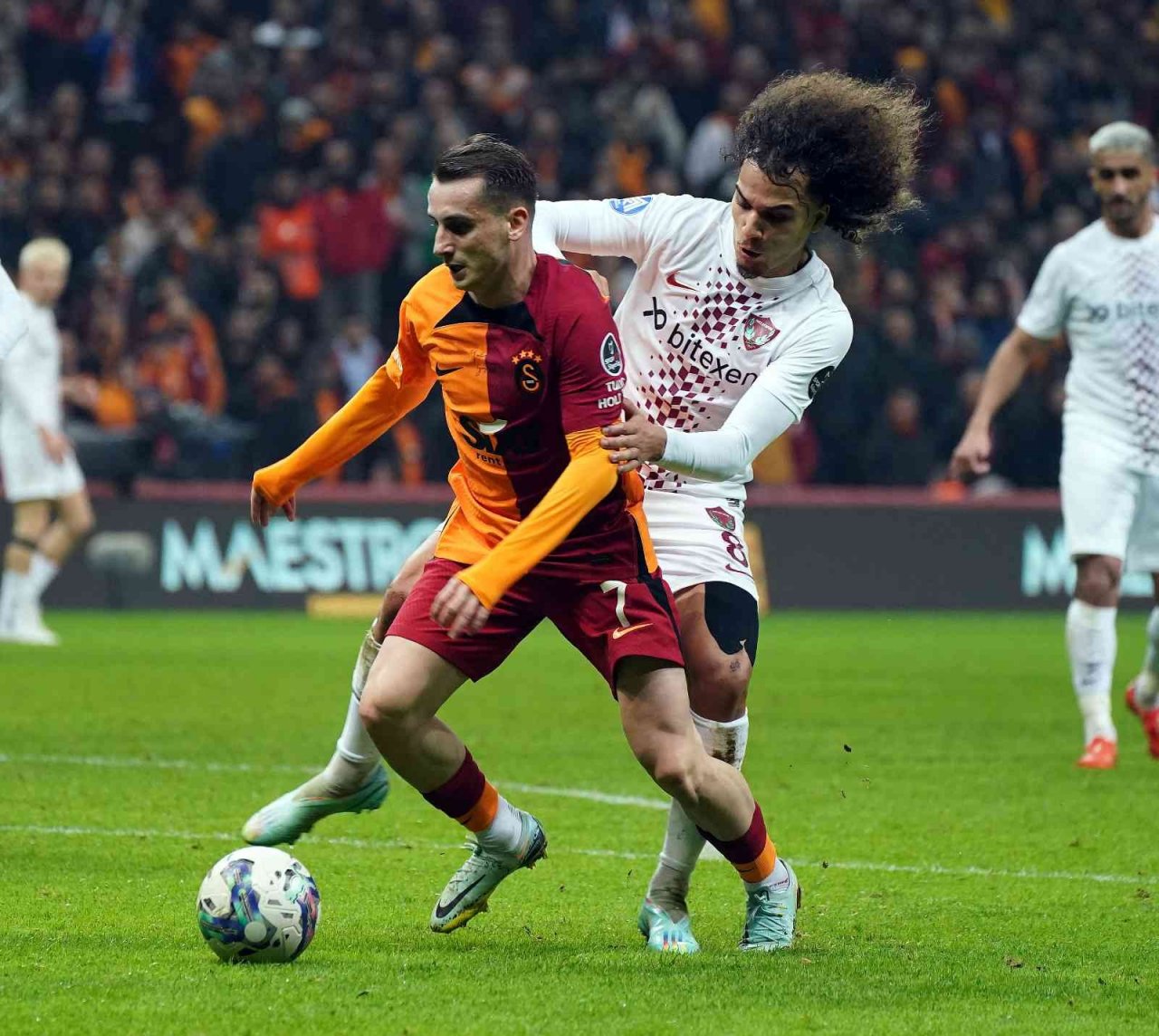 Spor Toto Süper Lig: Galatasaray: 3 - Hatayspor: 0 (İlk yarı)