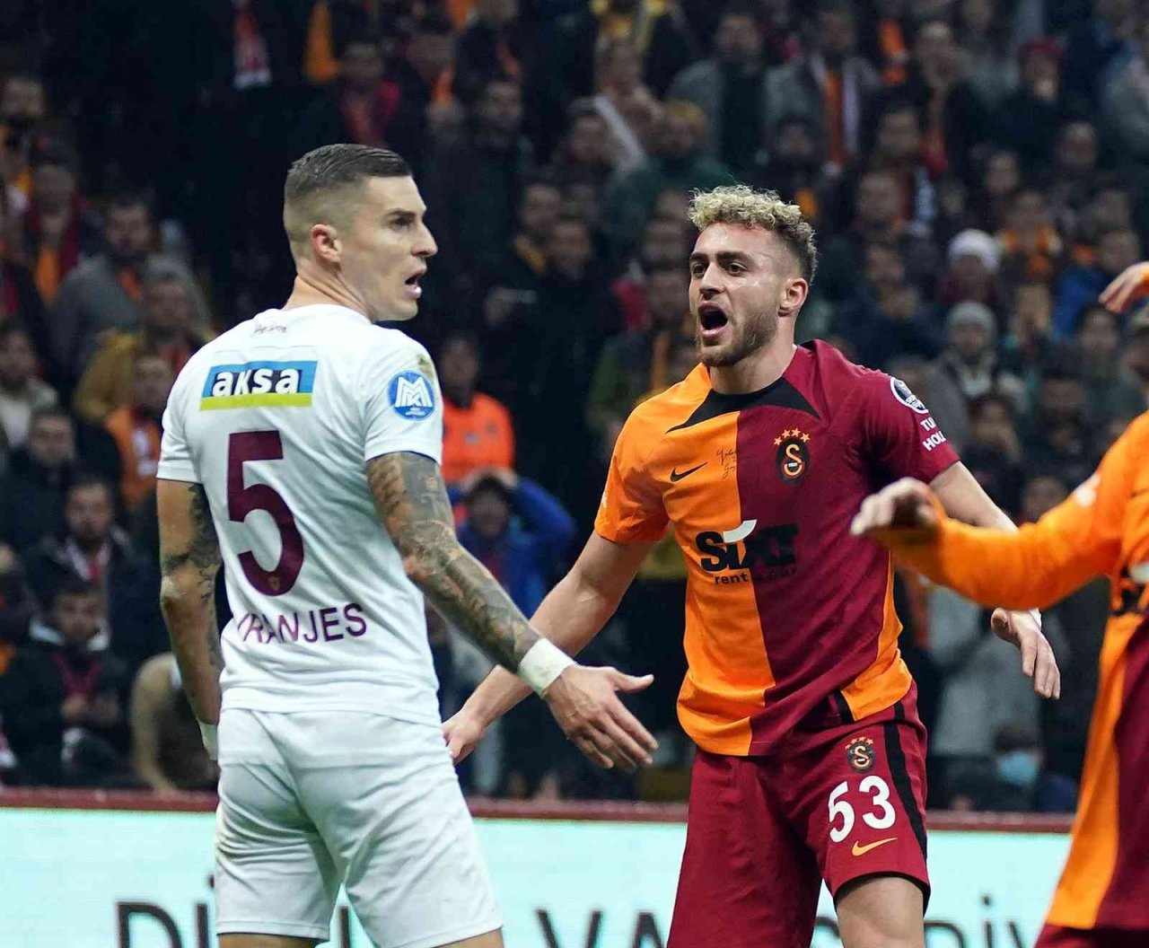 Spor Toto Süper Lig: Galatasaray: 3 - Hatayspor: 0 (İlk yarı)