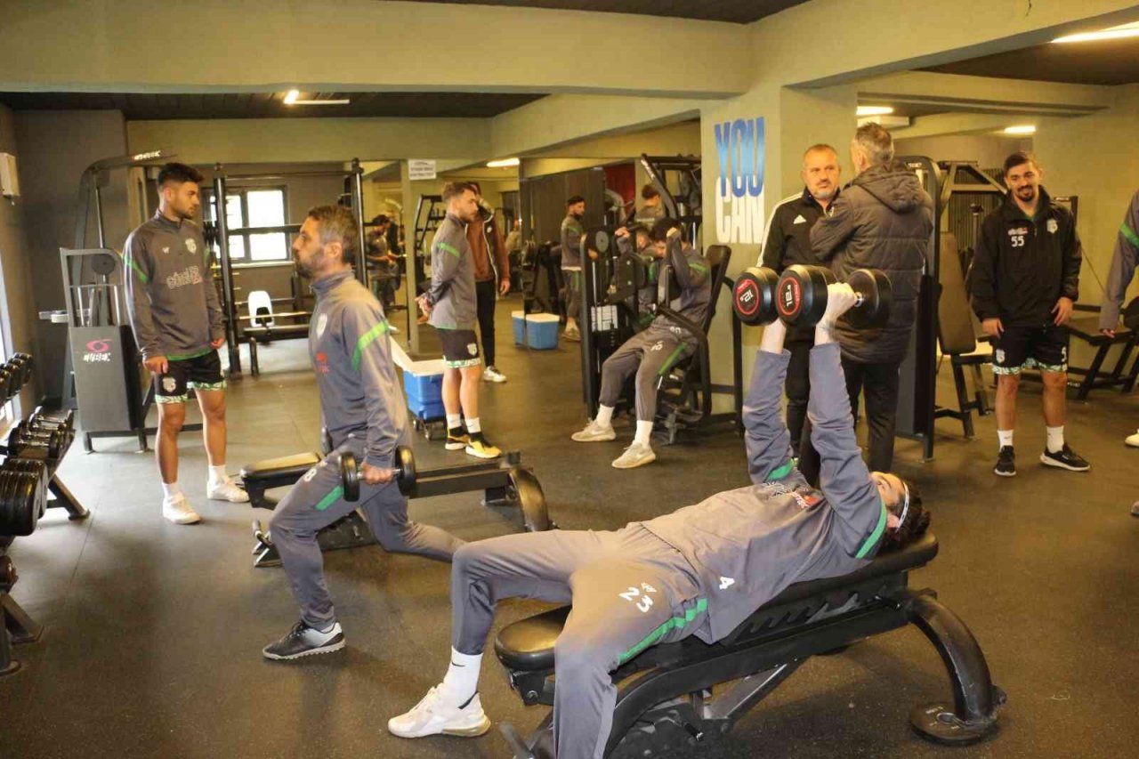 Yeşilçınarspor kuvvet çalıştı