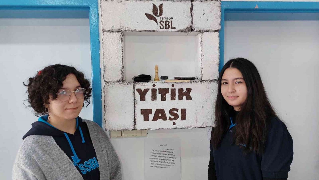 "Yitik taşı" geleneği lisede yaşatılıyor