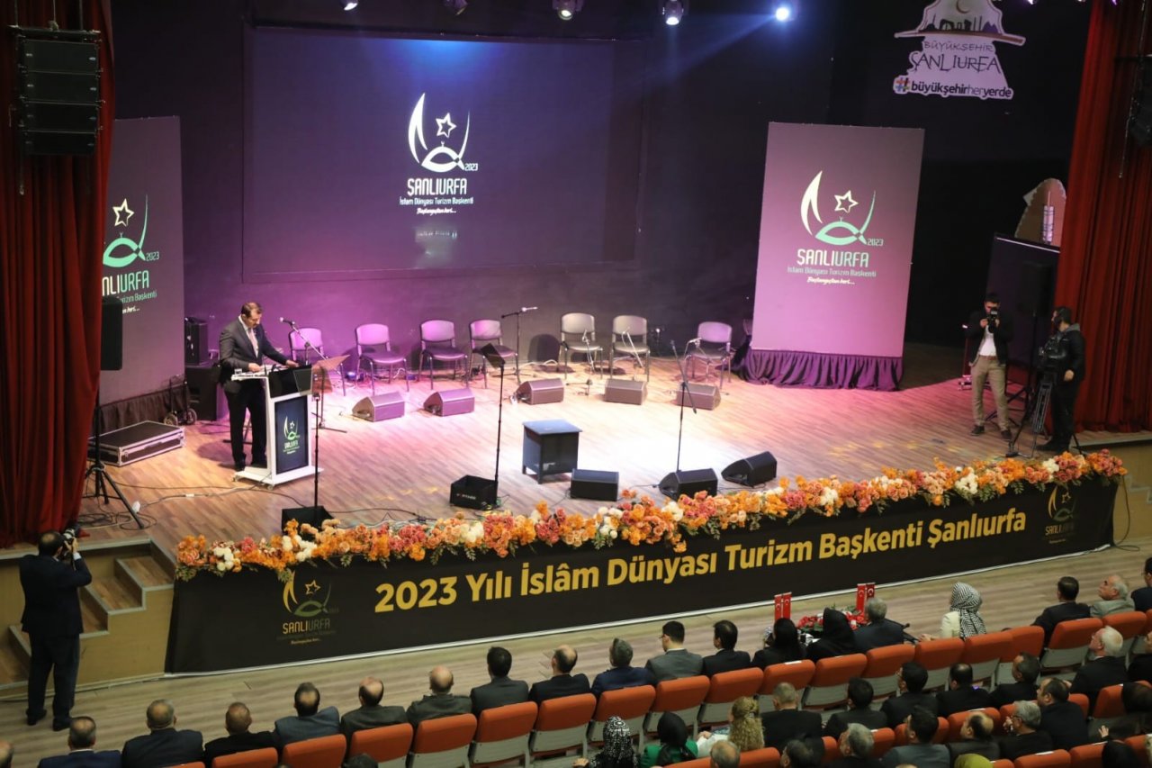 Şanlıurfa’da 2023 İslam Dünyası Turizm Başkenti lansman programı