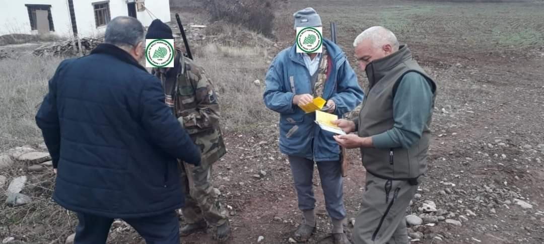 Elazığ’da yasa dışı avcılık yapan 9 kişiye idari işlem uygulandı
