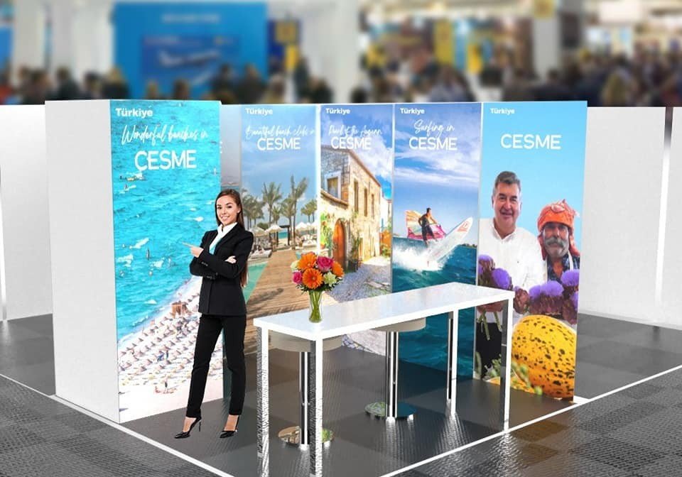 Çeşme, Hollanda’daki turizm fuarında tanıtıldı