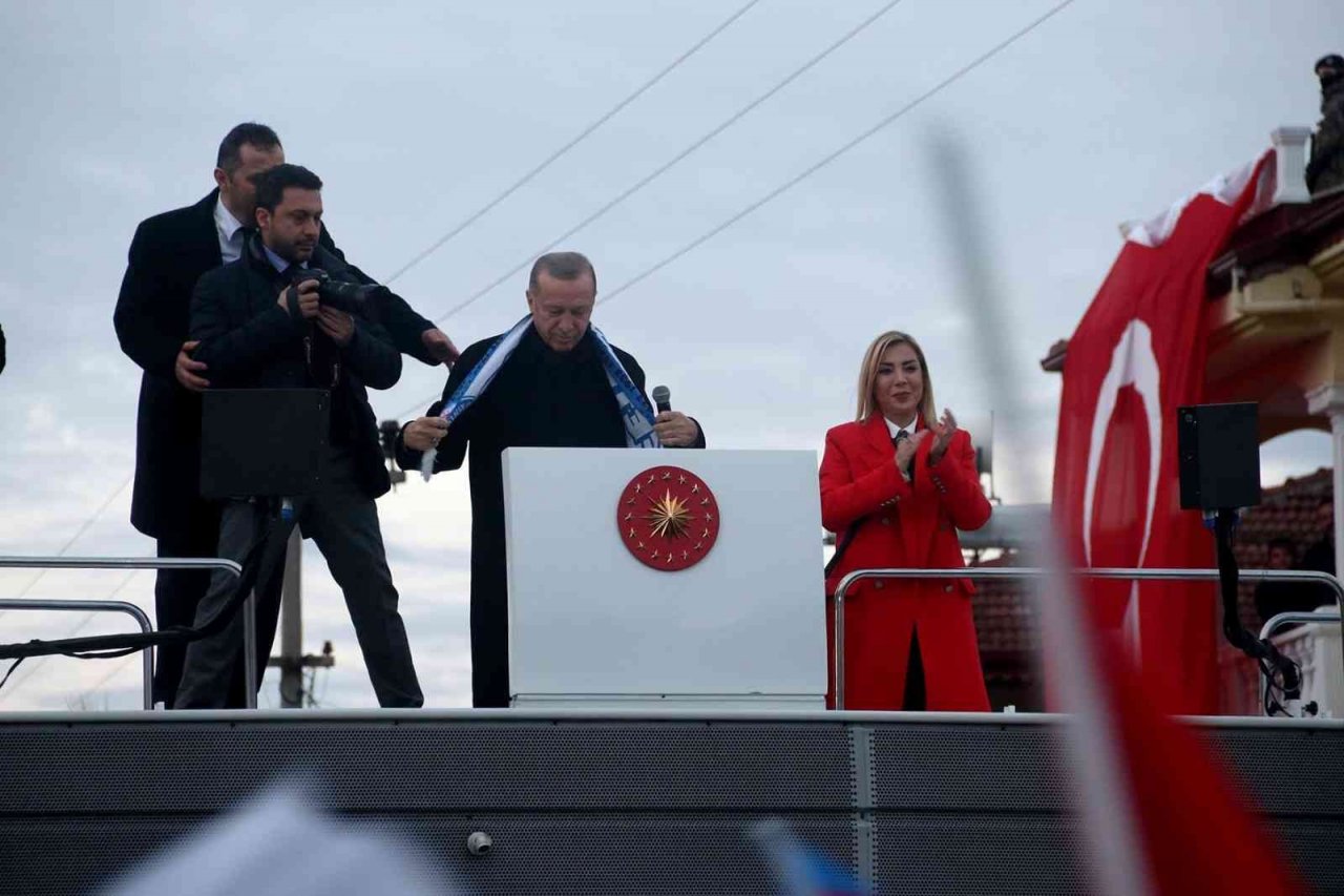 Cumhurbaşkanı Erdoğan: “Kızılelma, füzelerimiz Yunanlıları ürkütmeye başladı”