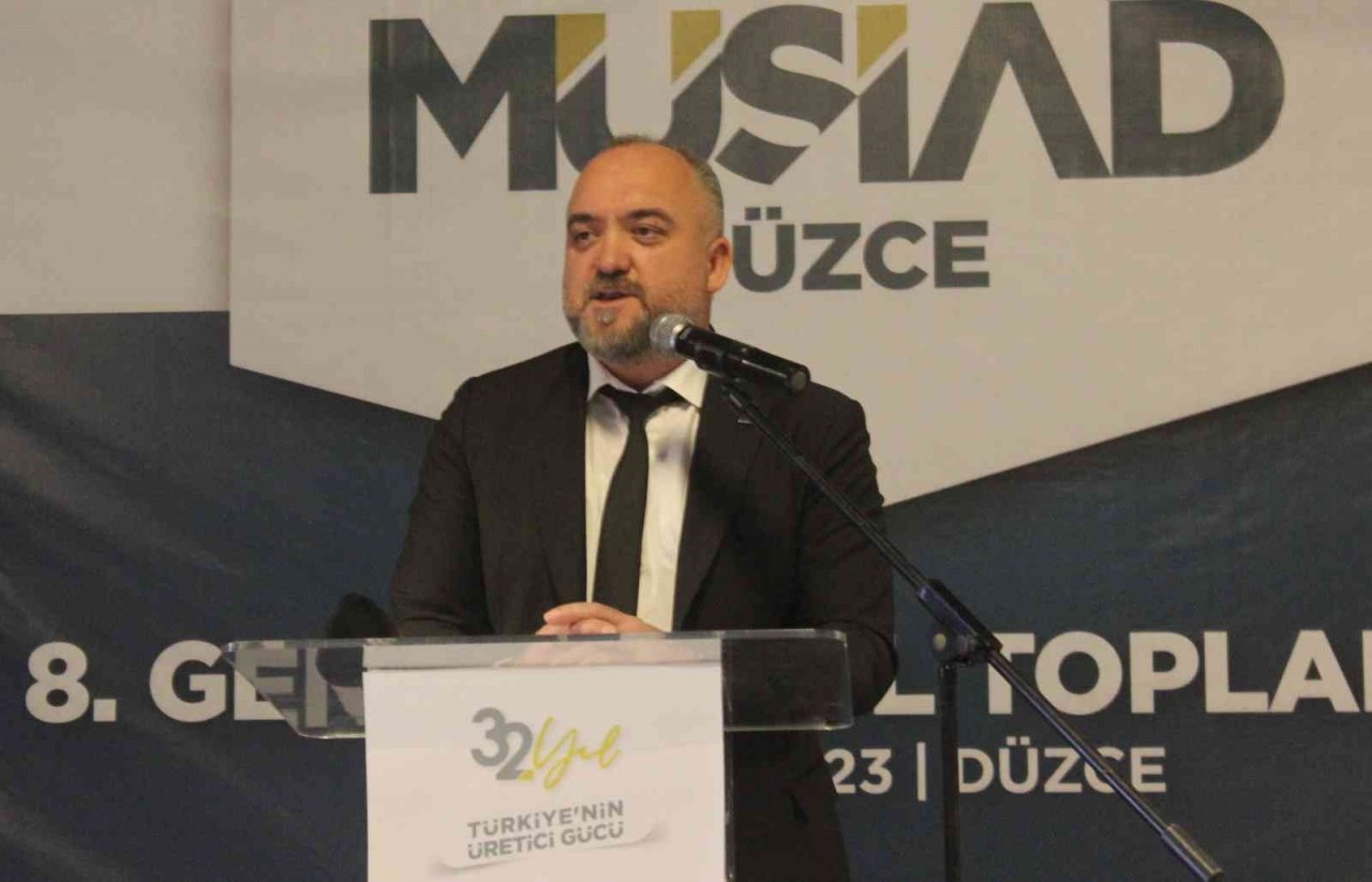 MÜSİAD Düzce’nin yeni başkanı Sağlam oldu