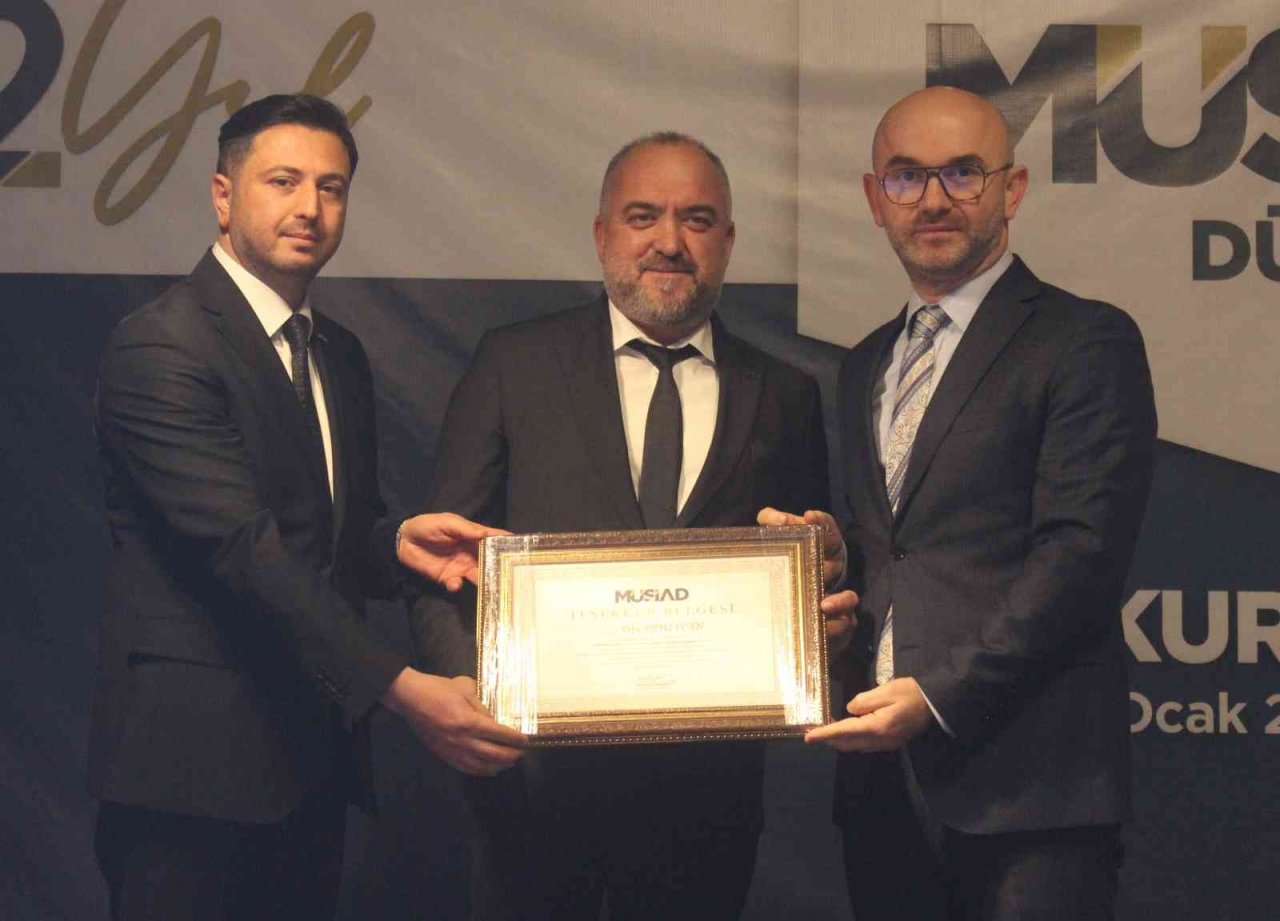 MÜSİAD Düzce’nin yeni başkanı Sağlam oldu