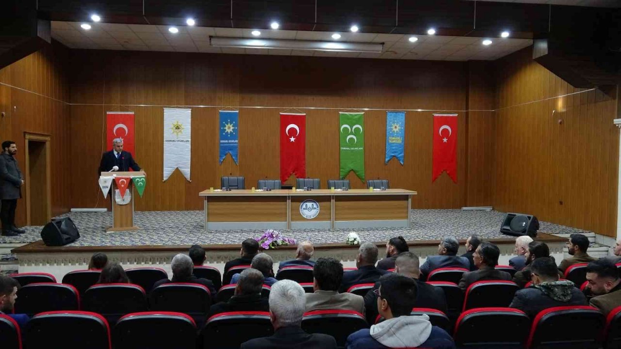 Osmanlı Ocakları Mardin İl Başkanlığı dualarla açıldı