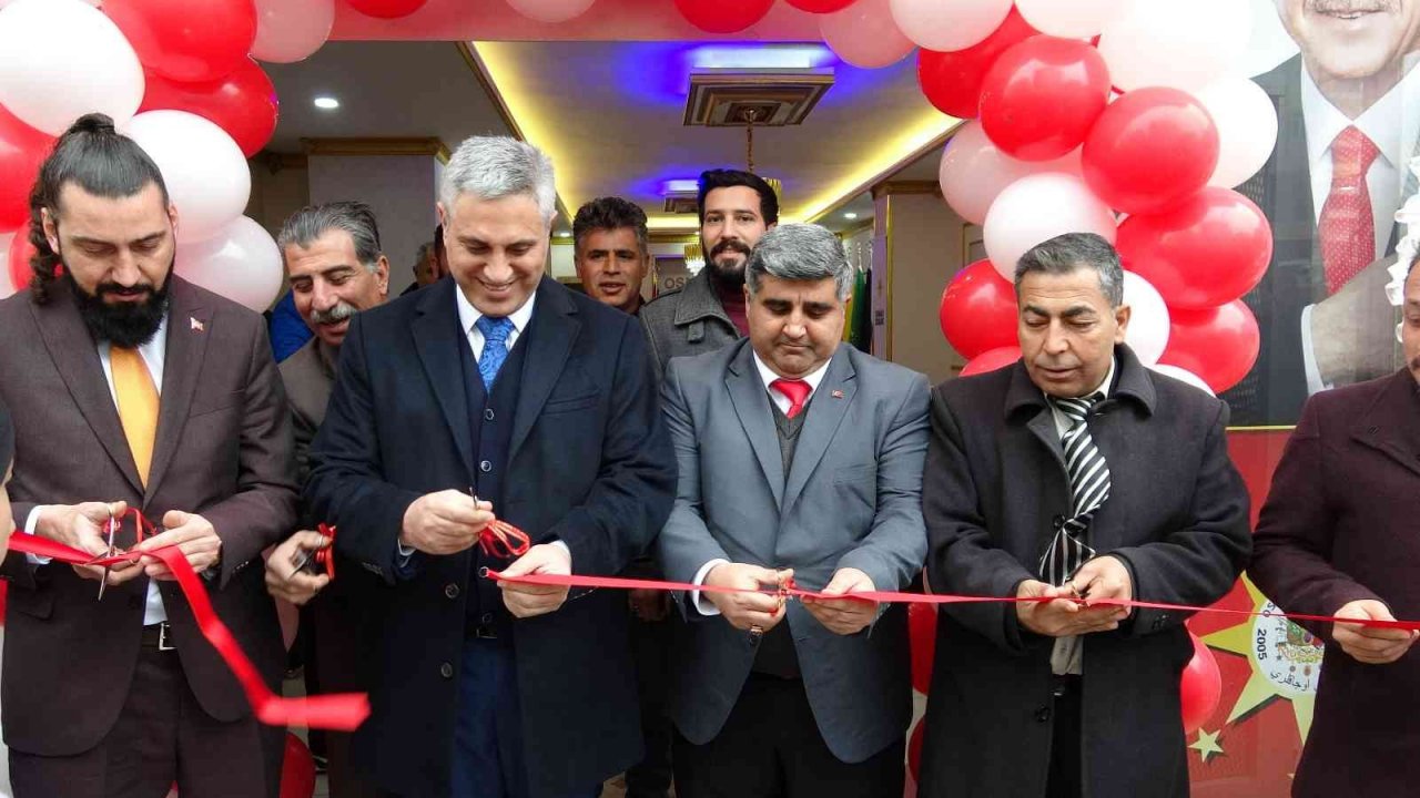 Osmanlı Ocakları Mardin İl Başkanlığı dualarla açıldı