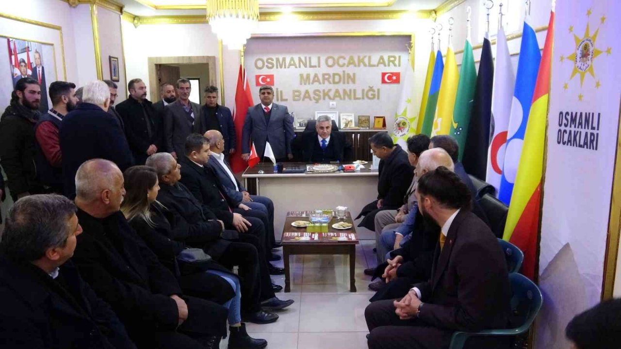 Osmanlı Ocakları Mardin İl Başkanlığı dualarla açıldı