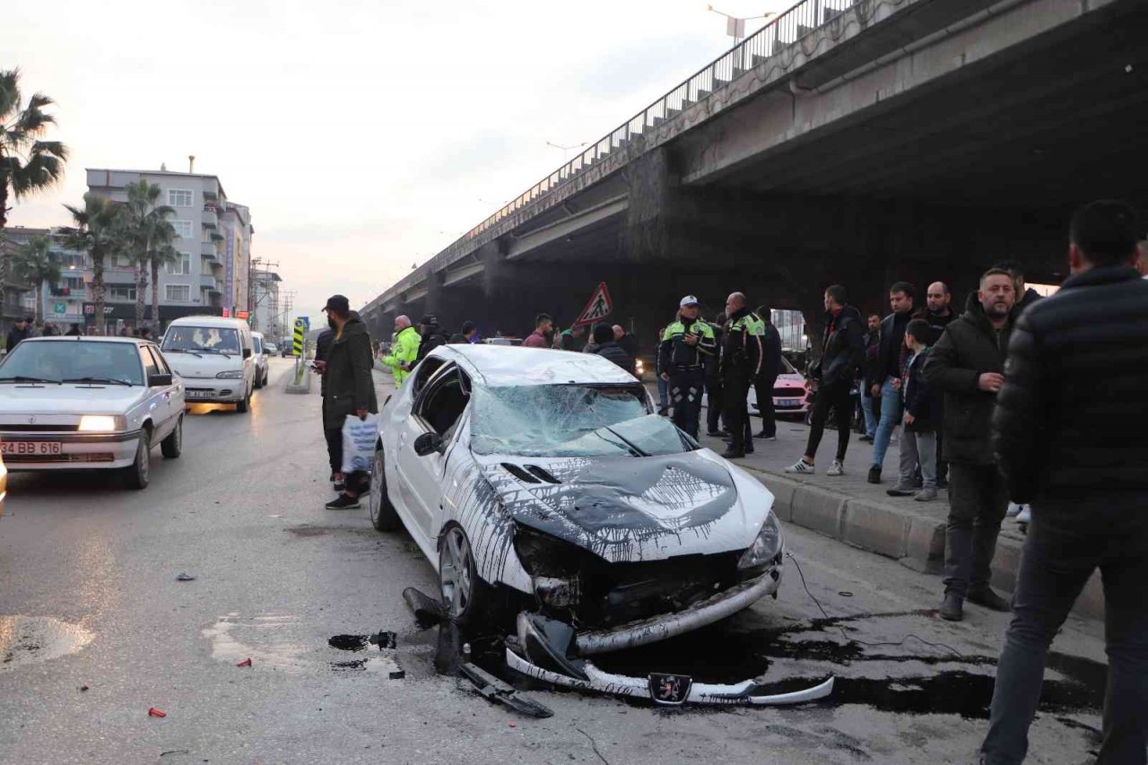 Bu otomobilden sağ çıktı