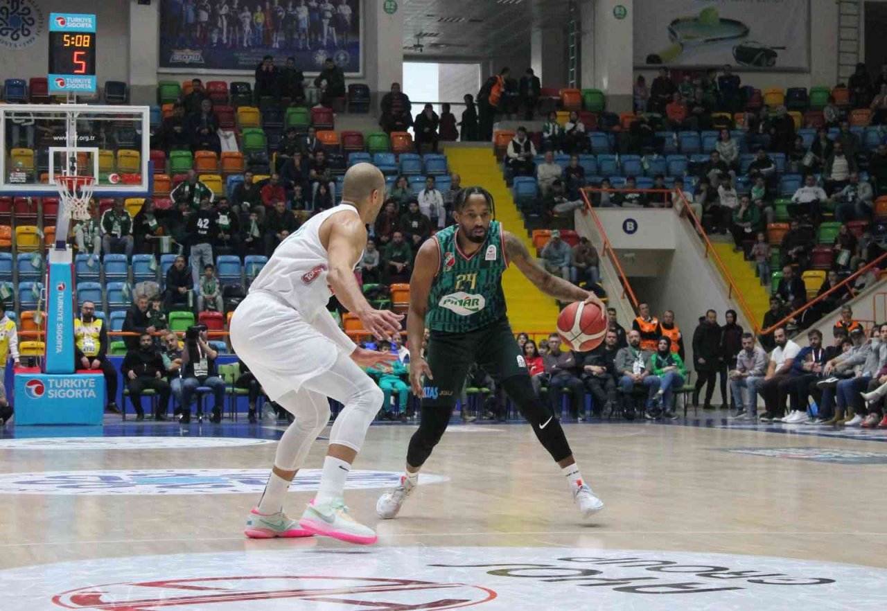 Basketbol Süper Ligi: Konyaspor: 71 - Pınar Karşıyaka: 82