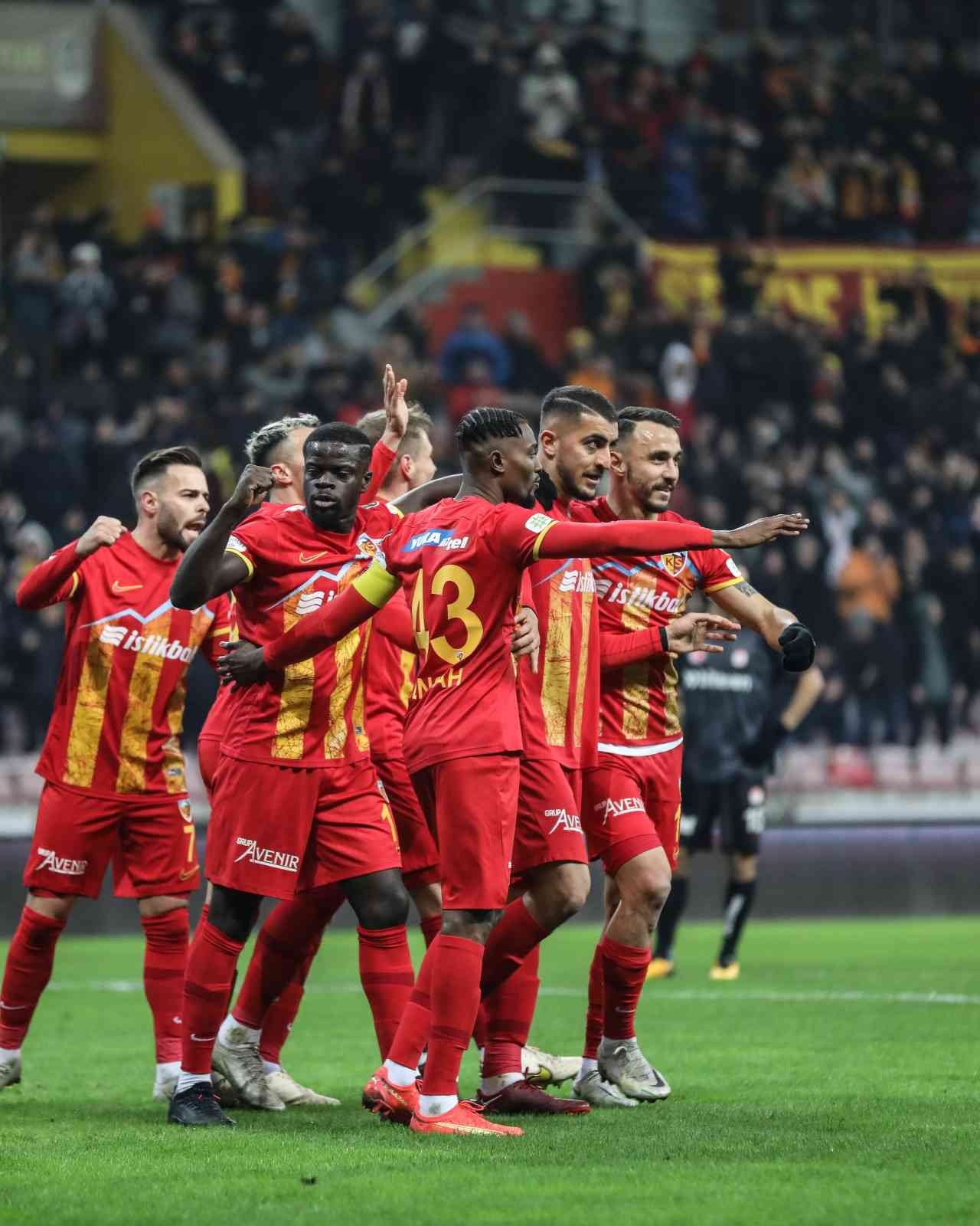 Kayserispor 4 maç sonra kazandı