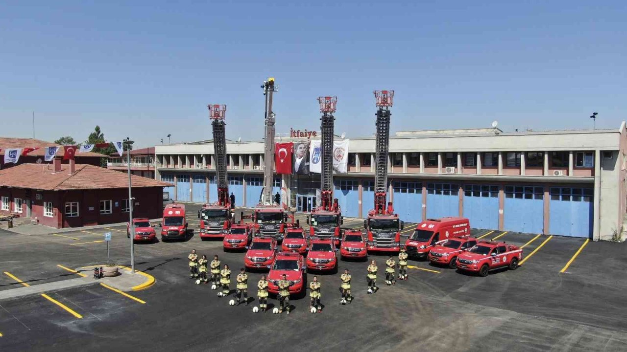 Ankara İtfaiyesi 2022 yılında 27 bin 111 olaya müdahale etti