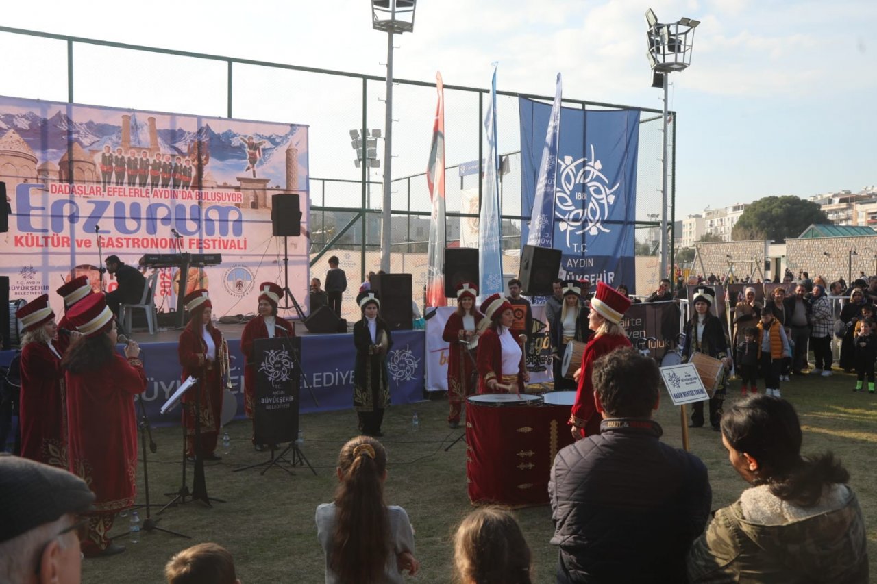 Kadın Mehteran Takımı Aydın Tekstil Park’ta