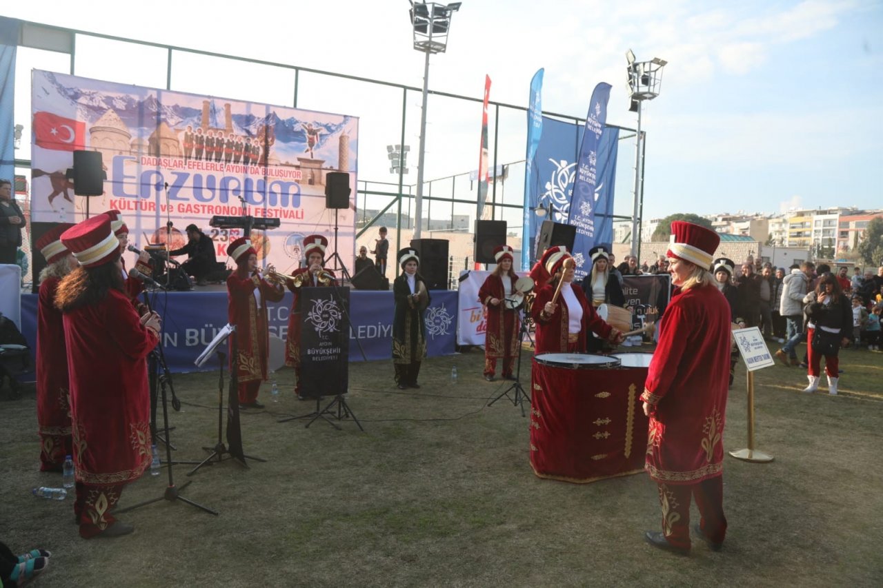 Kadın Mehteran Takımı Aydın Tekstil Park’ta