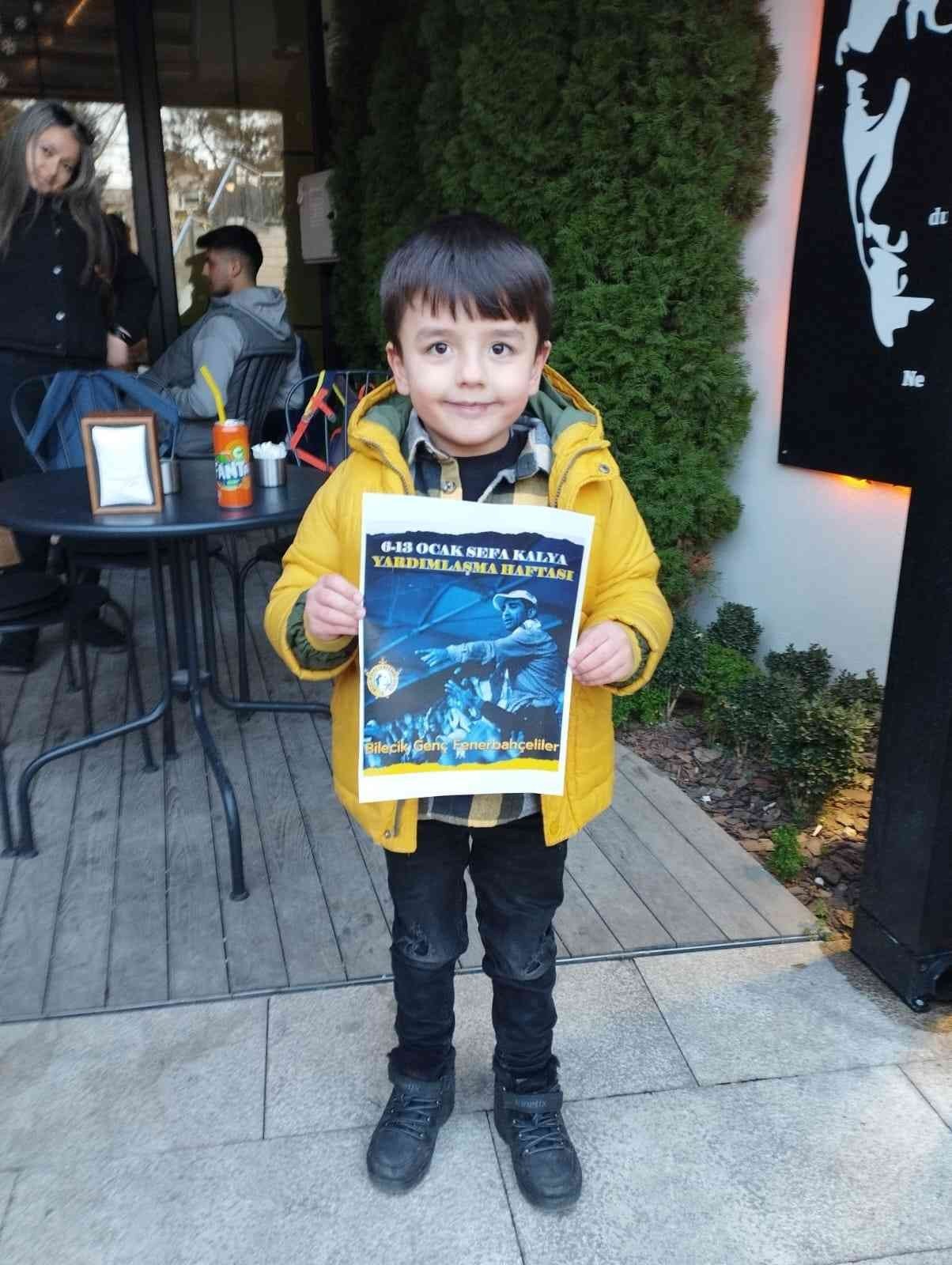 Bilecik GFB’den Sefa Kalya anısına erzak yardımı