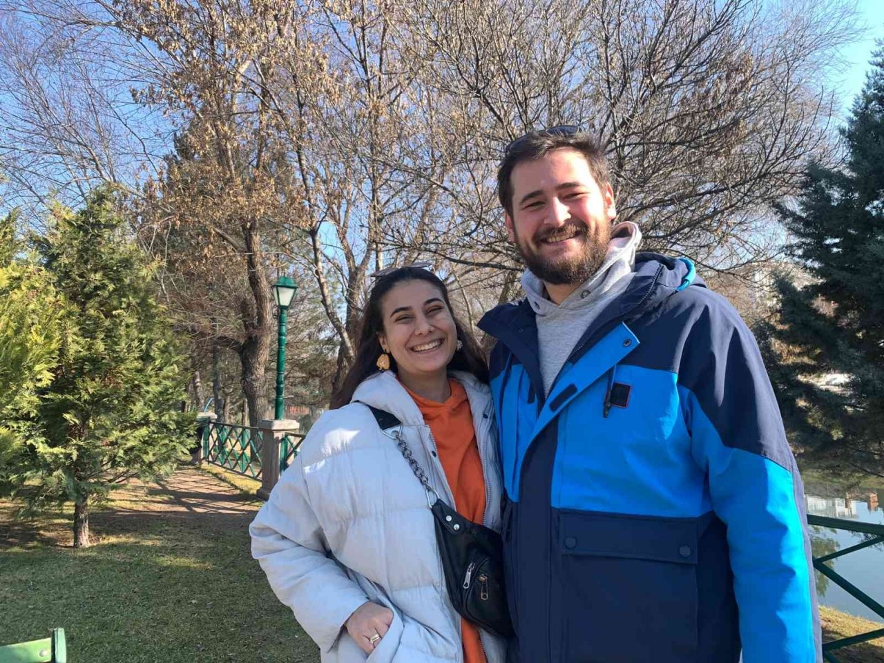 Geçen yılın aynı döneminde kara kış vardı, bu yıl bahardan kalma bir gün yaşanıyor