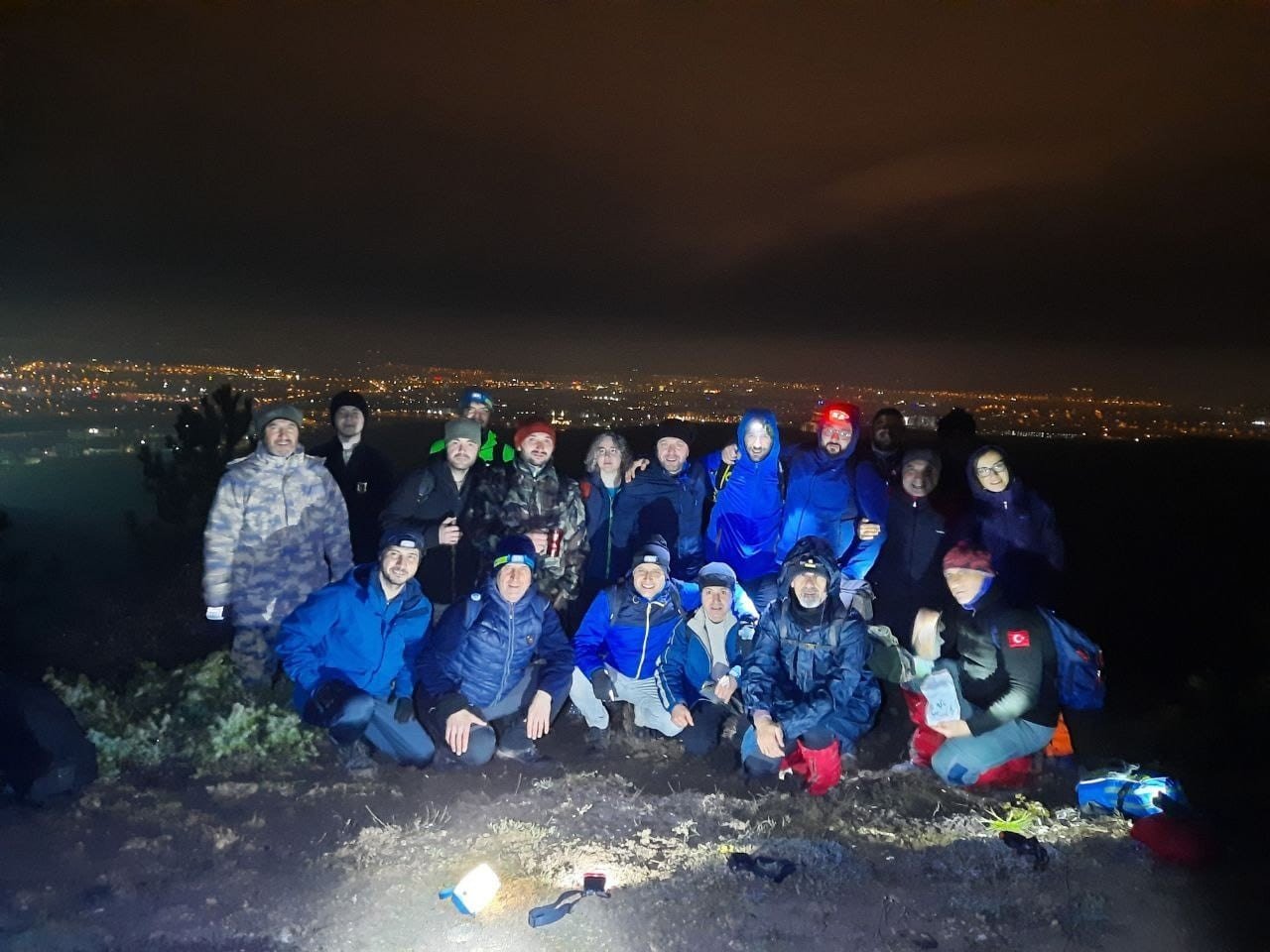 Sıfırın altında doğa yürüyüşü