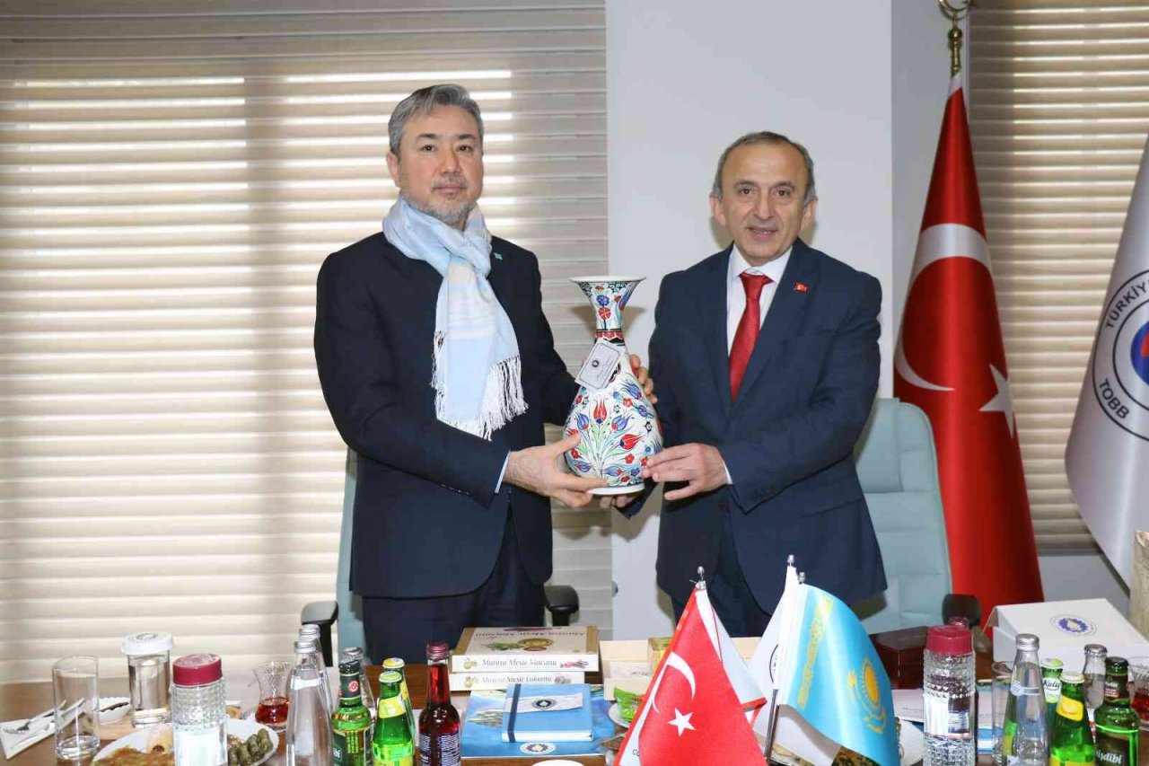 Manisa ile Kazakistan arasındaki ticari ilişkiler gelişecek