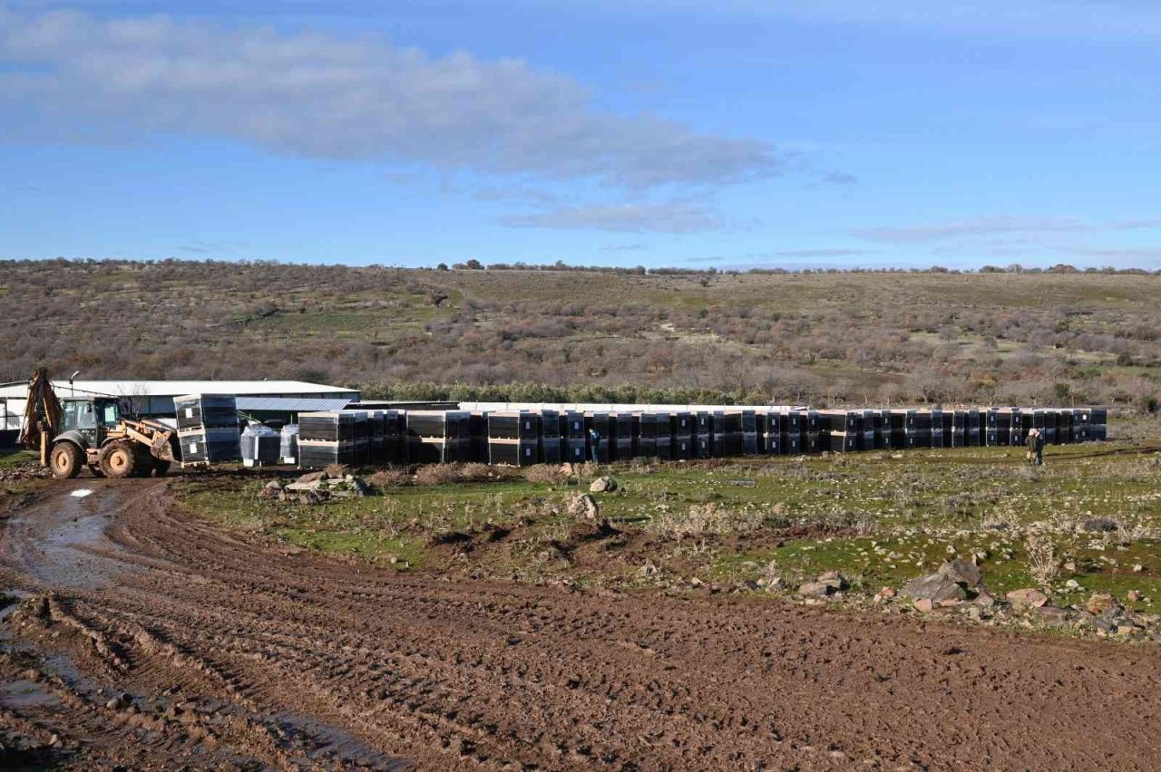 Seyitli’de dev enerji tesisinin malzeme sevkiyatı başladı