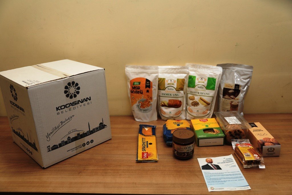 Kocasinan’dan Her Ay 205 Çölyaklıya Glütensiz Gıda Paketi