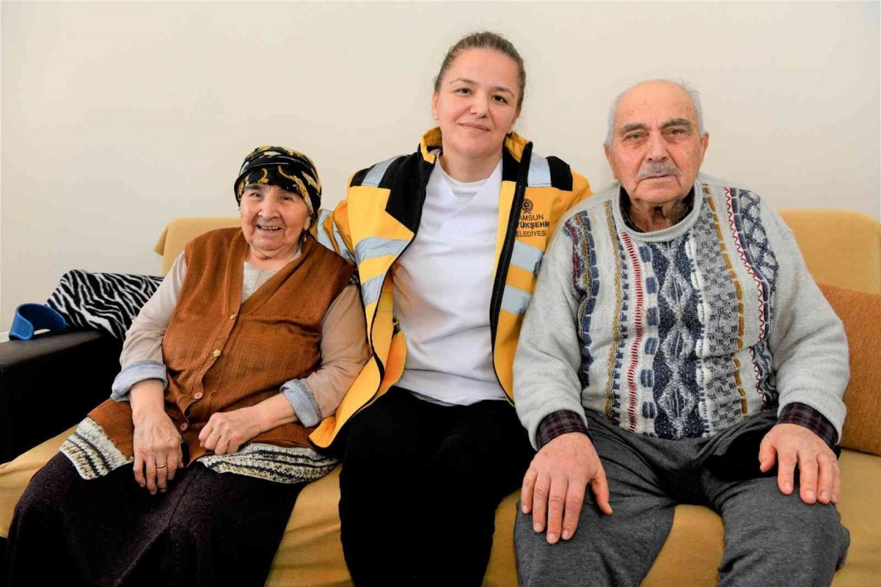 Samsun Büyükşehir Belediyesi, 2022 yılında 832 aileye evde bakım hizmeti verdi