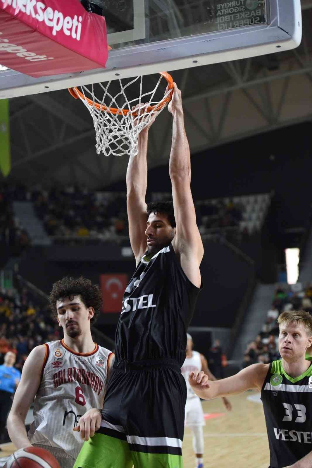 Basketbol Süper Ligi: Manisa BBSK: 85 - Galatasaray Nef: 72