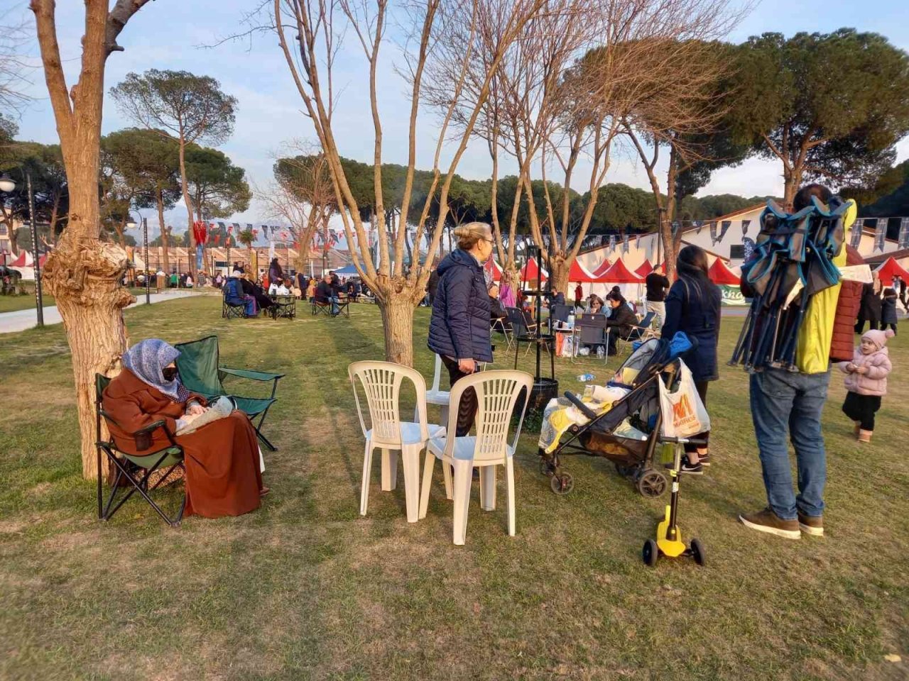 Aydın’da kış ortasında yazdan kalma günler