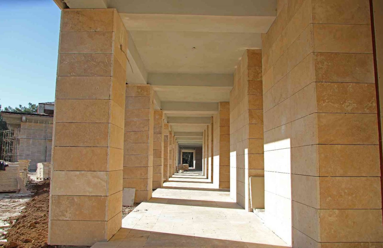 Uncalı Kent Mezarlığı düzenlemesi sona geldi