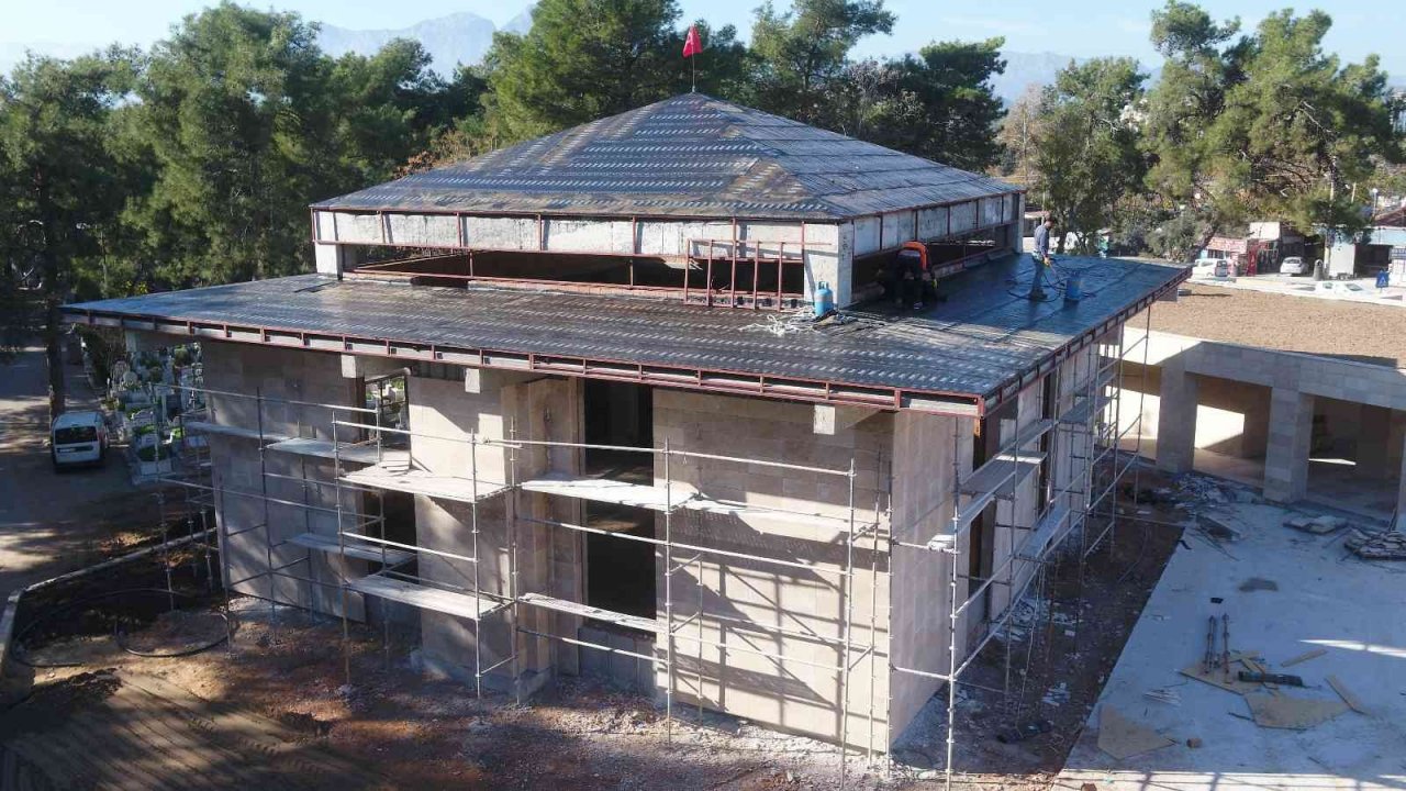 Uncalı Kent Mezarlığı düzenlemesi sona geldi