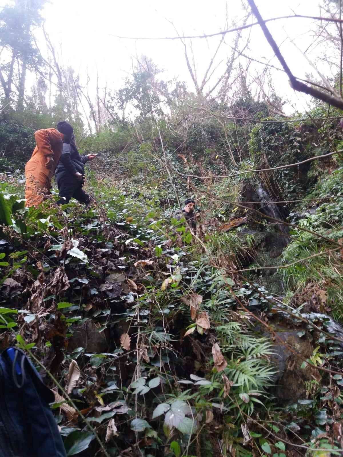 Av için evden çıkıp dönmeyen şahıs ormanda ölü bulundu