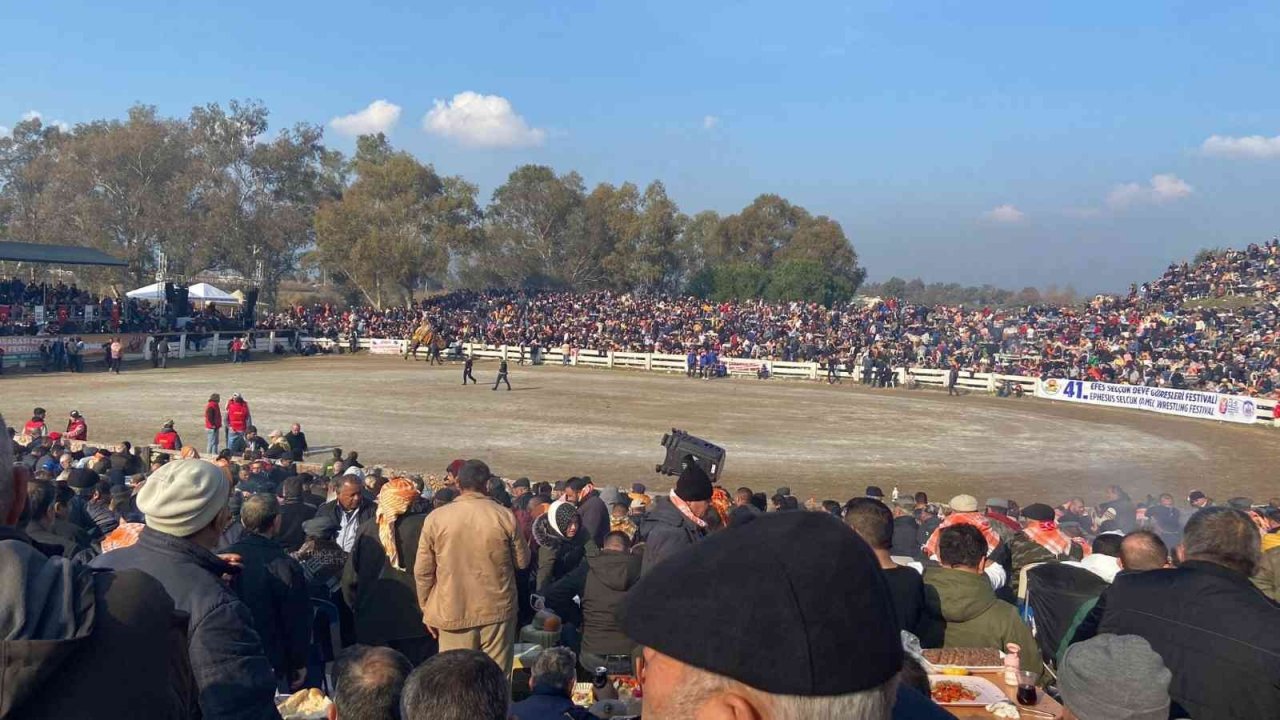 Uluslararası Deve Güreşleri Festivali’nde ilginç sıkıntı