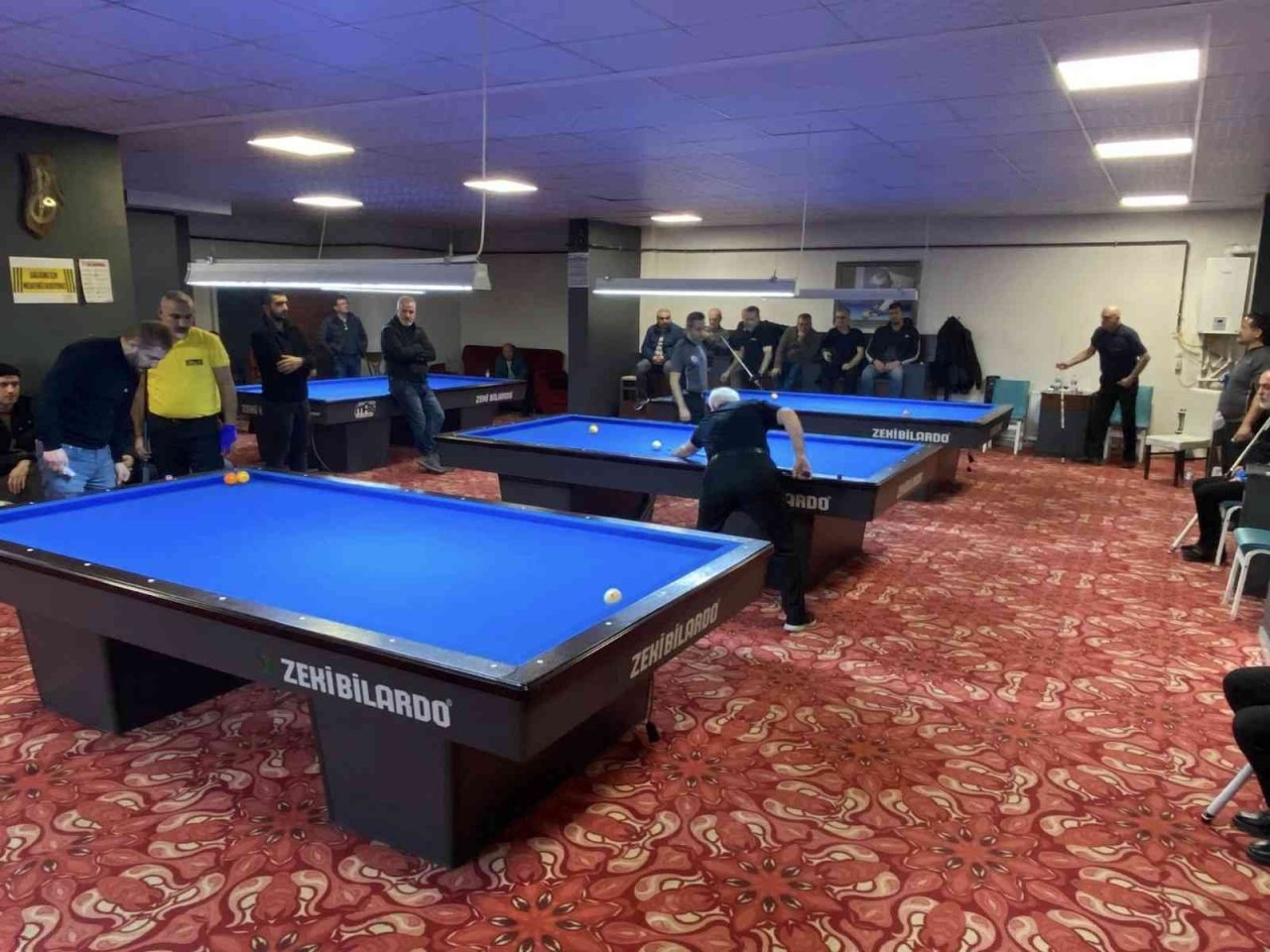 3 bant bilardo şampiyonu belli oldu