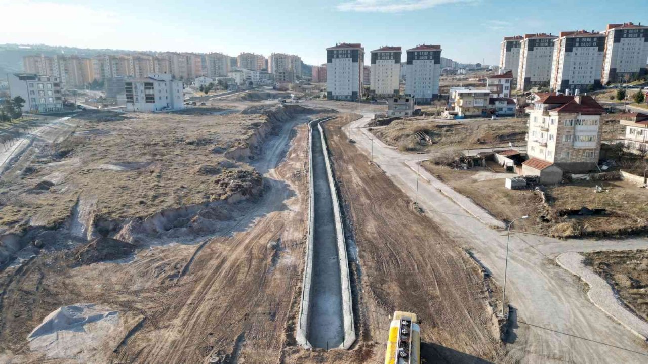 Nevşehir’deki dere ıslah edildi