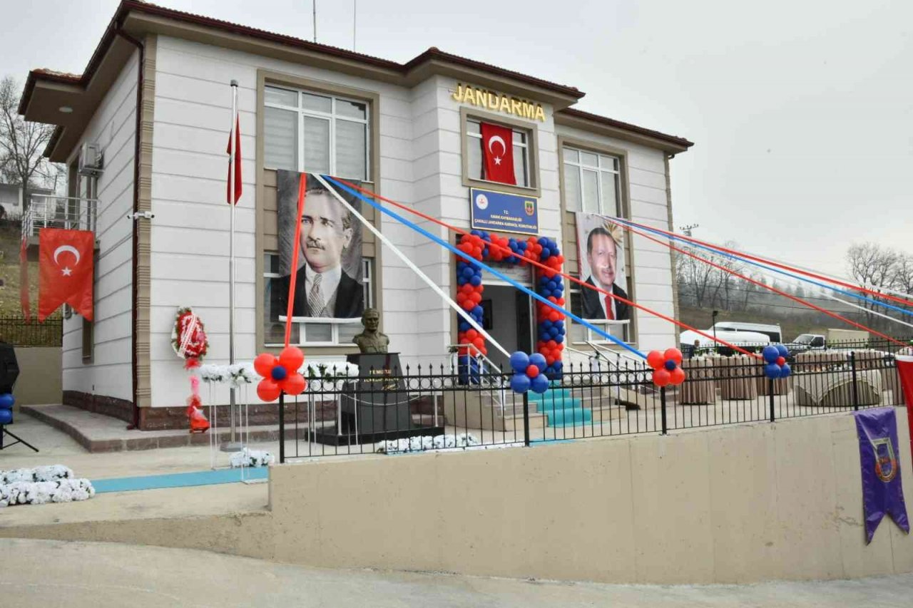 Çakallı Jandarma Karakolu dualarla açıldı