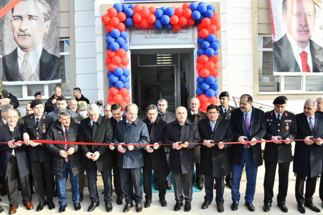 Çakallı Jandarma Karakolu dualarla açıldı