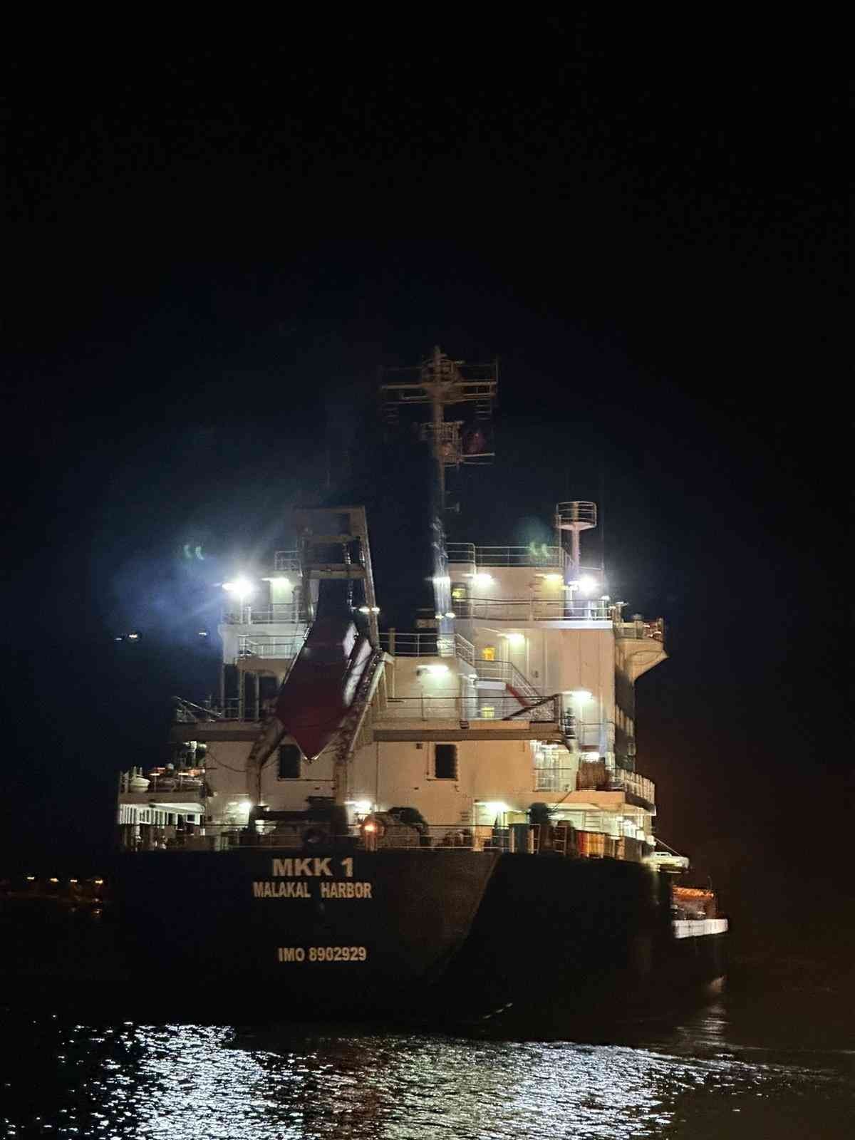 Ukrayna’dan İstanbul’a seyir halinde olan 142 metre boyundaki bir dökme yük gemisi Beykoz Umuryeri’nde karaya oturdu. Boğaz trafiği geçici olarak askıya alındı.