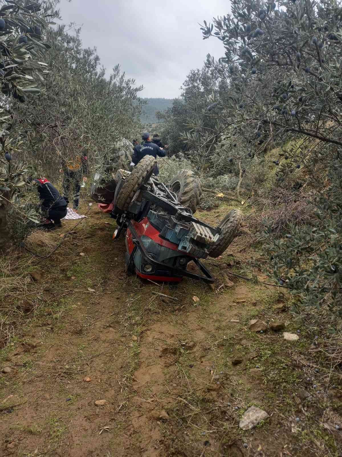 Kuyucak’ta traktör kazası: 1 ölü