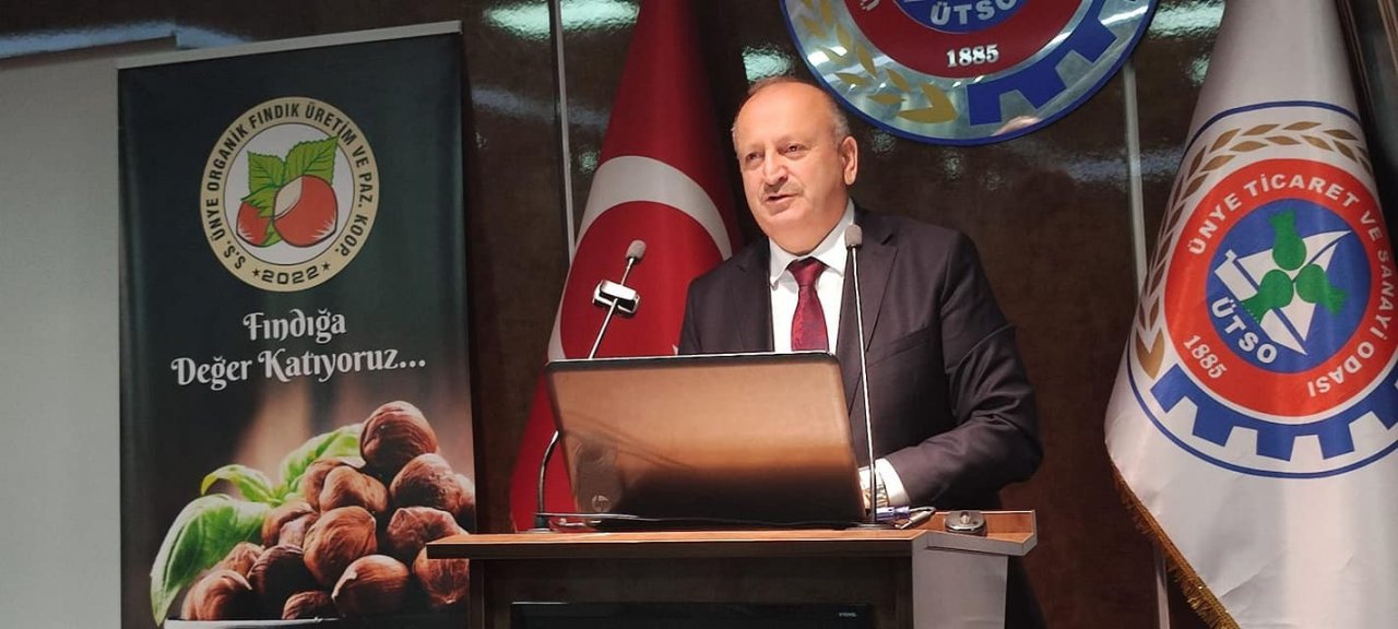 Tavlı: “Organik ürünlerin kıymetinin arttığı süreçte fındığın değeri daha da artacak”