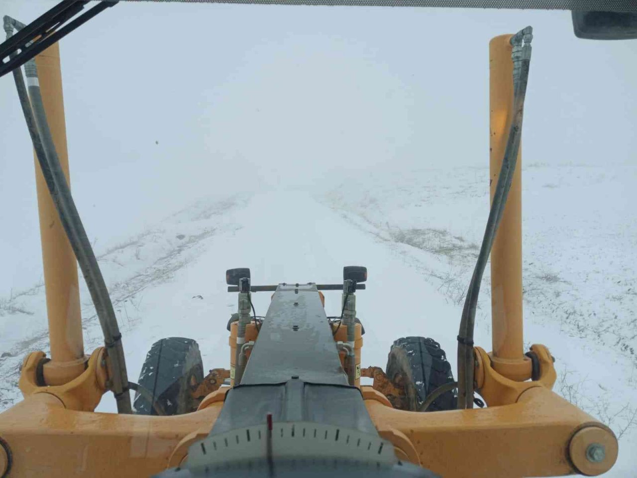 Kahramanmaraş’ta karla mücadele