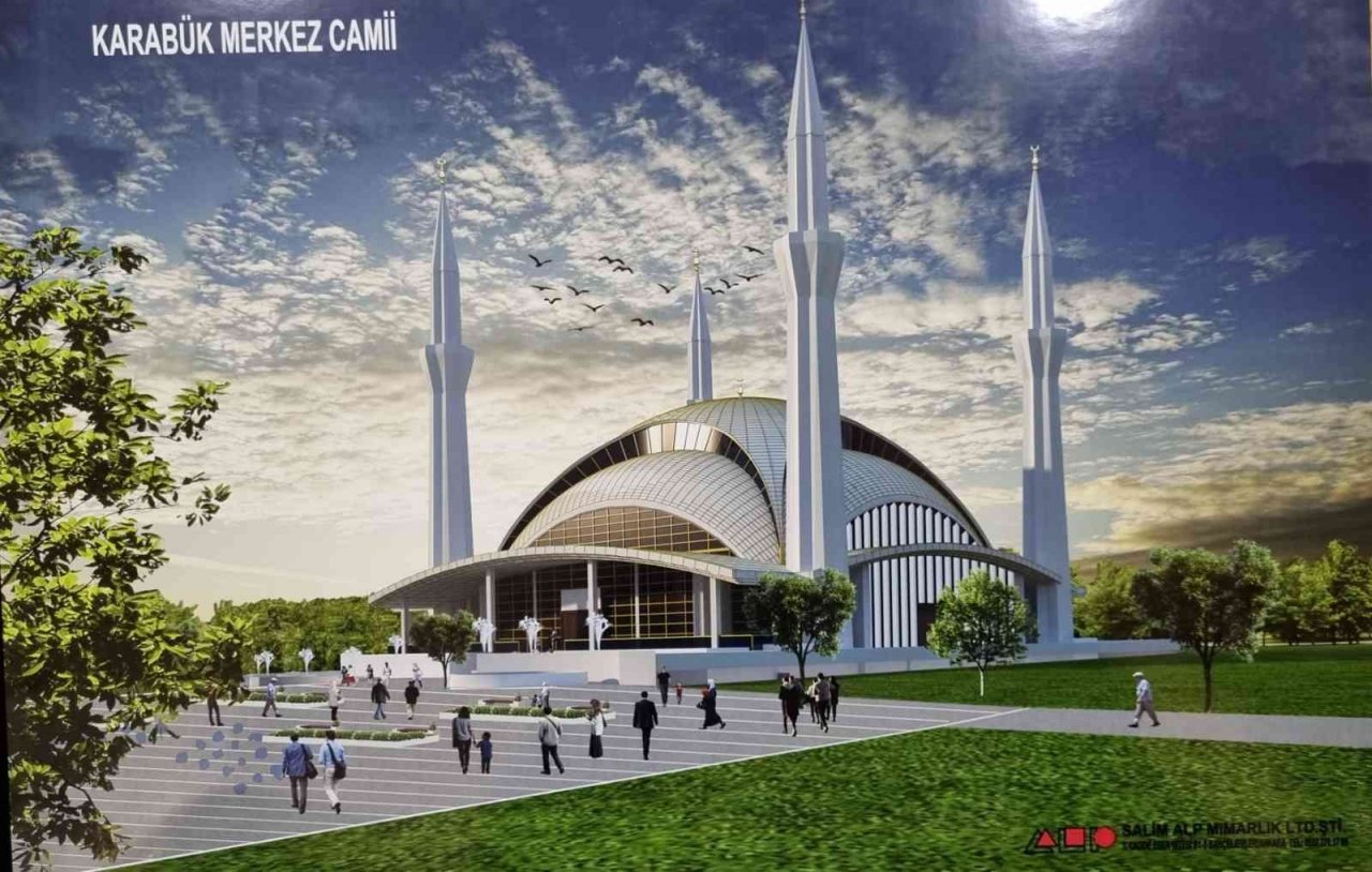 Karabük Merkez Camii Projesi start alıyor