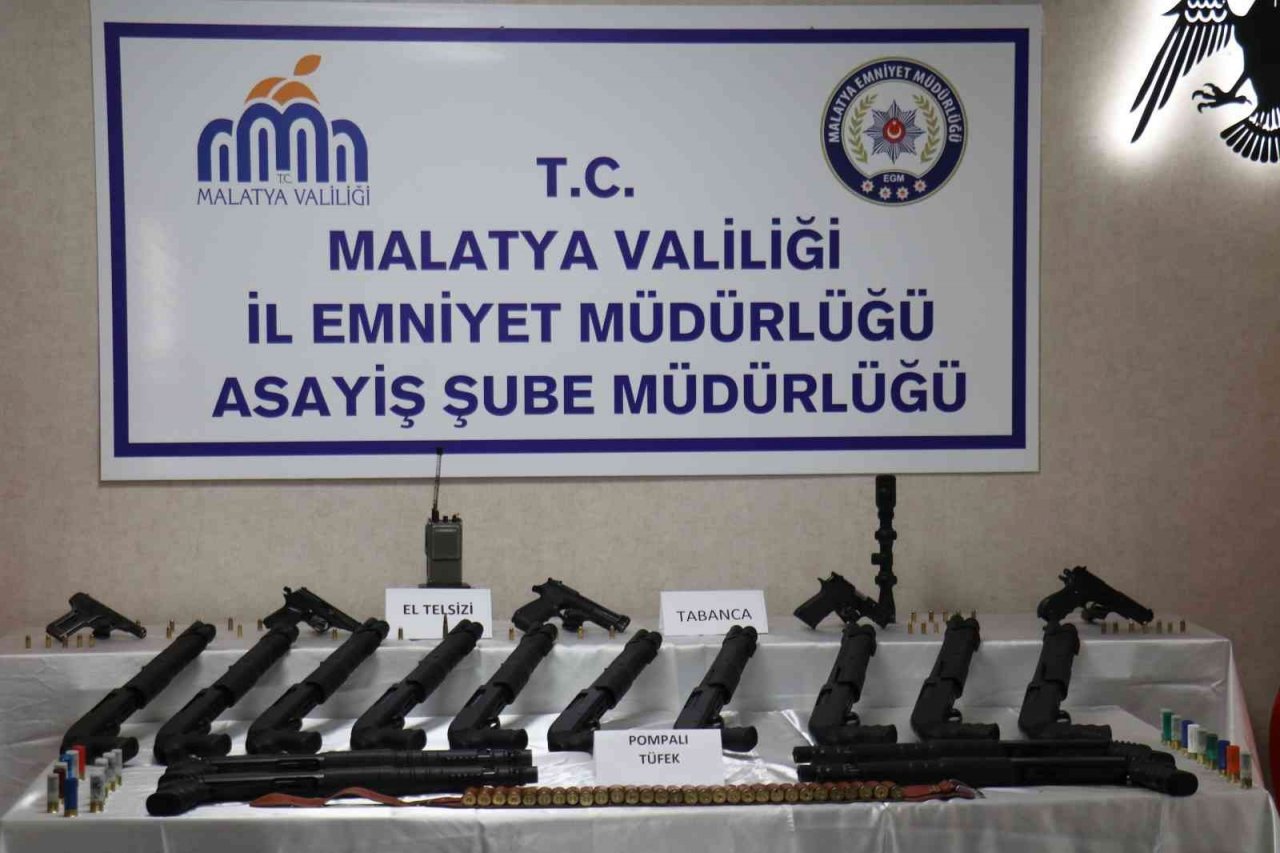 Malatya’da hırsızlık çetesine operasyon: 12 gözaltı