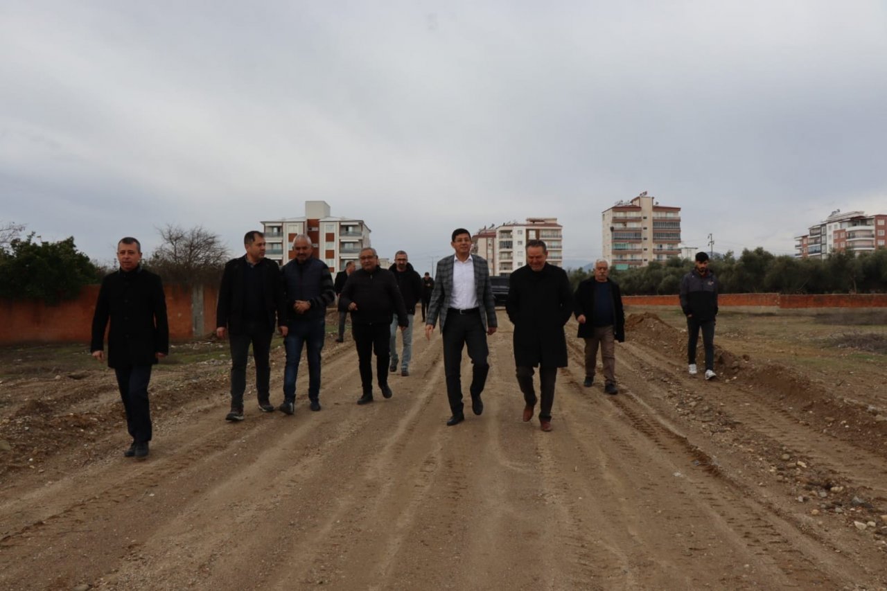 Nazilli’de yol sorunları çözüme kavuşuyor