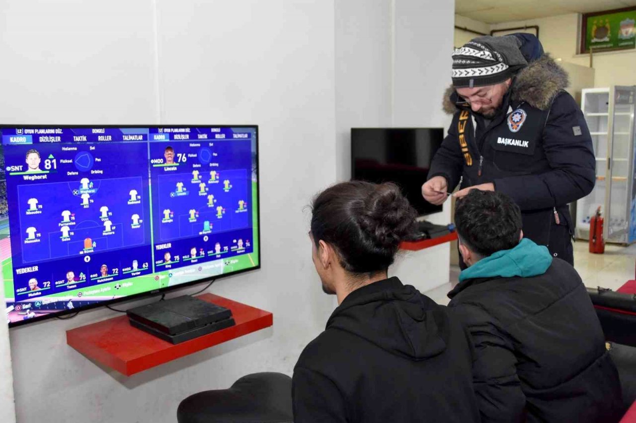 Nevşehir’de "kumar" denetimi: 7 kişiye işlem yapıldı