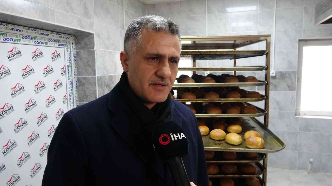 Fabrikayı aratmayan okulda günde 10 bin ekmek üretimi yapılacak