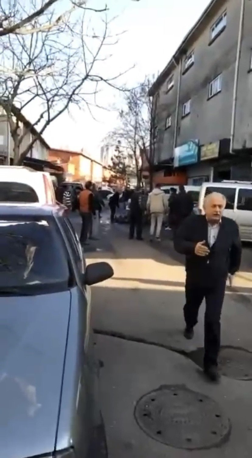 Ümraniye’deki silahlı çatışmanın yeni görüntüleri ortaya çıktı: Vatandaşların panik anları kamerada