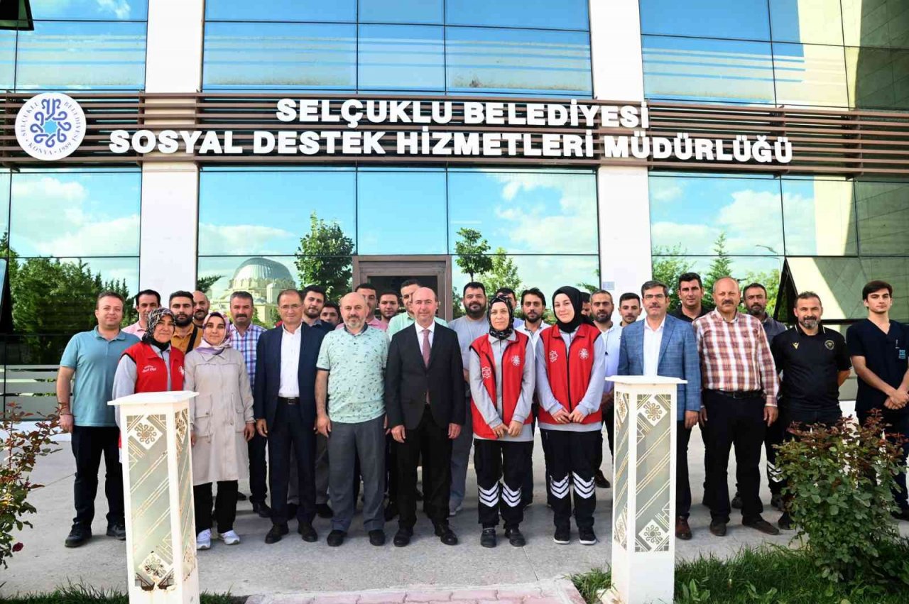 Selçuklu Belediyesi 2022 yılında da ihtiyaç sahiplerinin yanında oldu